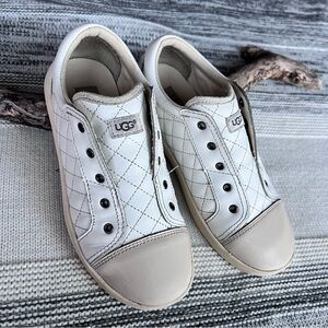 UGG Leather Slip on Sneakers